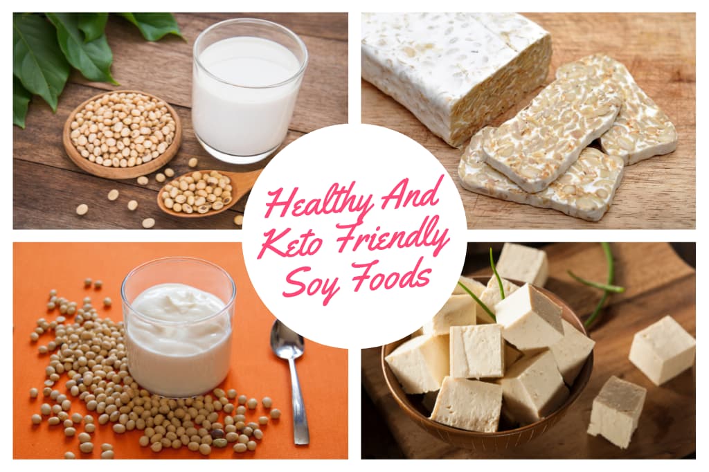 healthy and keto friendly soy foods