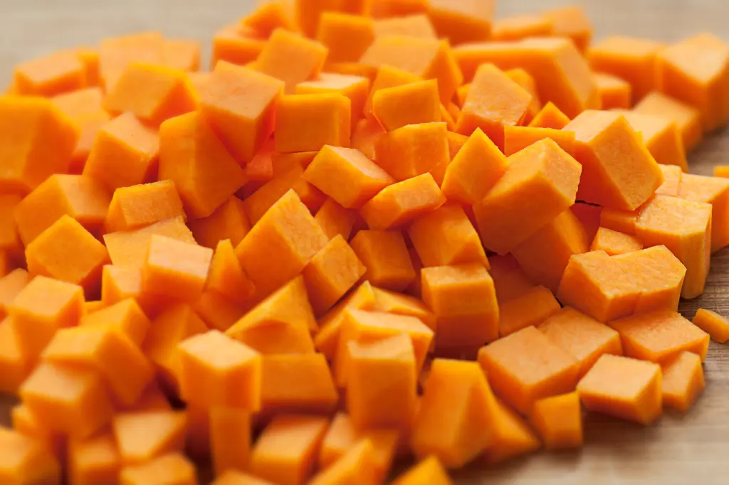 nutrition facts of butternut squash