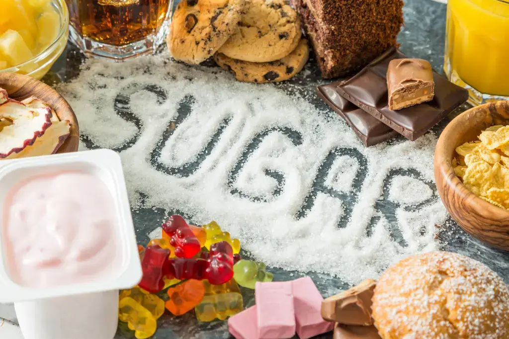 avoid foods with high sugar content